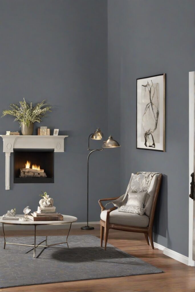 BM Wolf Gray (2127-40) Living Room Charm: Best Color Combo 2024 ...