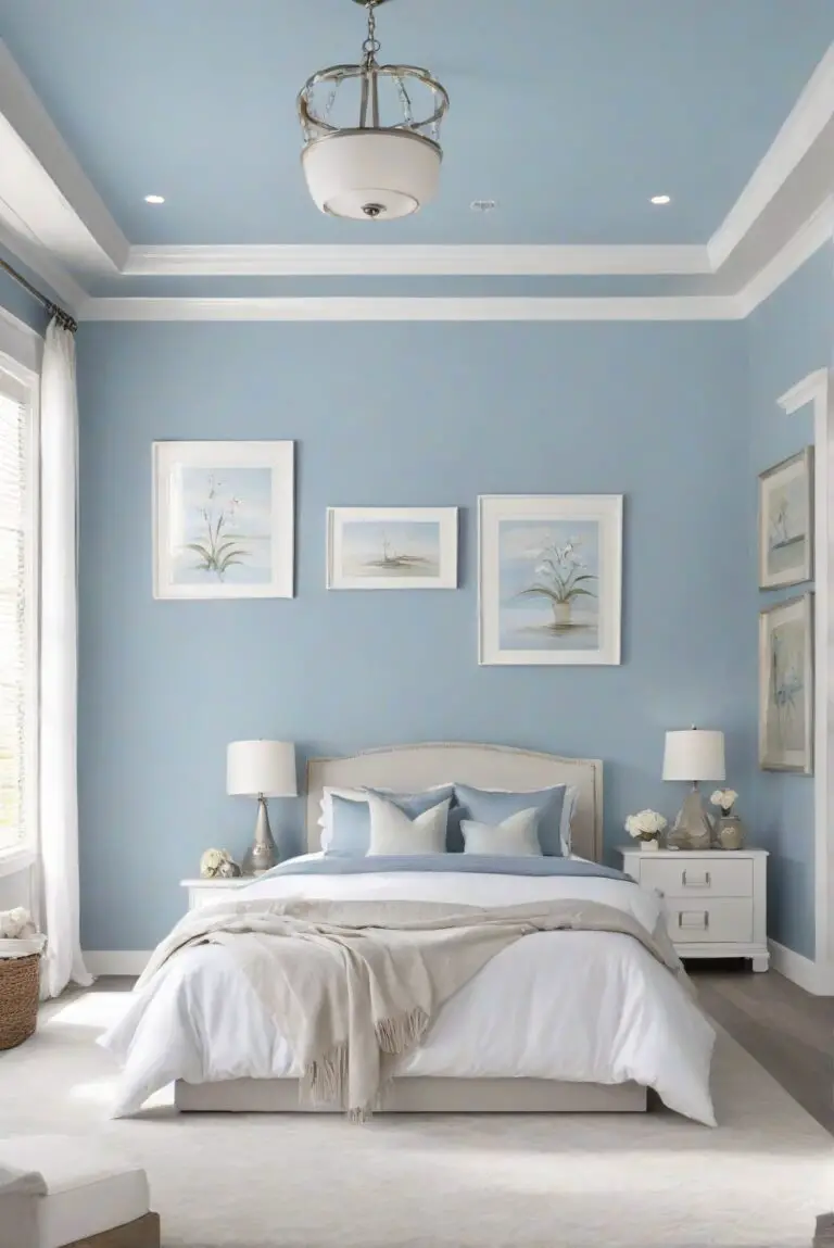 Blue Sky (SW 0063): Clear Blue Skies Bringing Tranquility to Your Bedroom!
