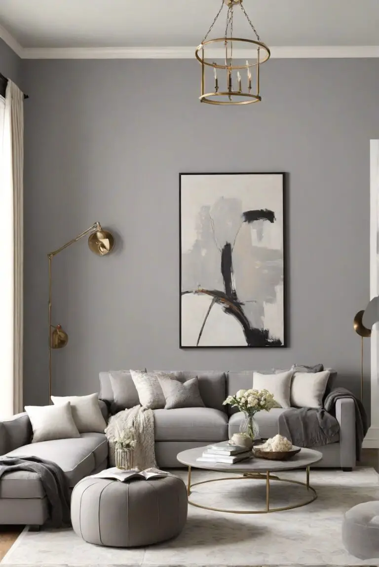 Classic Gray (OC-23) Living Room Chic: Best Color Combo 2024!