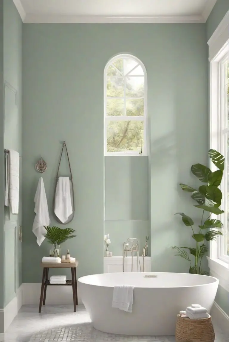 Dewy Freshness: Rainforest Dew (BM 2146-40) for a Modern Cozy Bathroom Retreat!