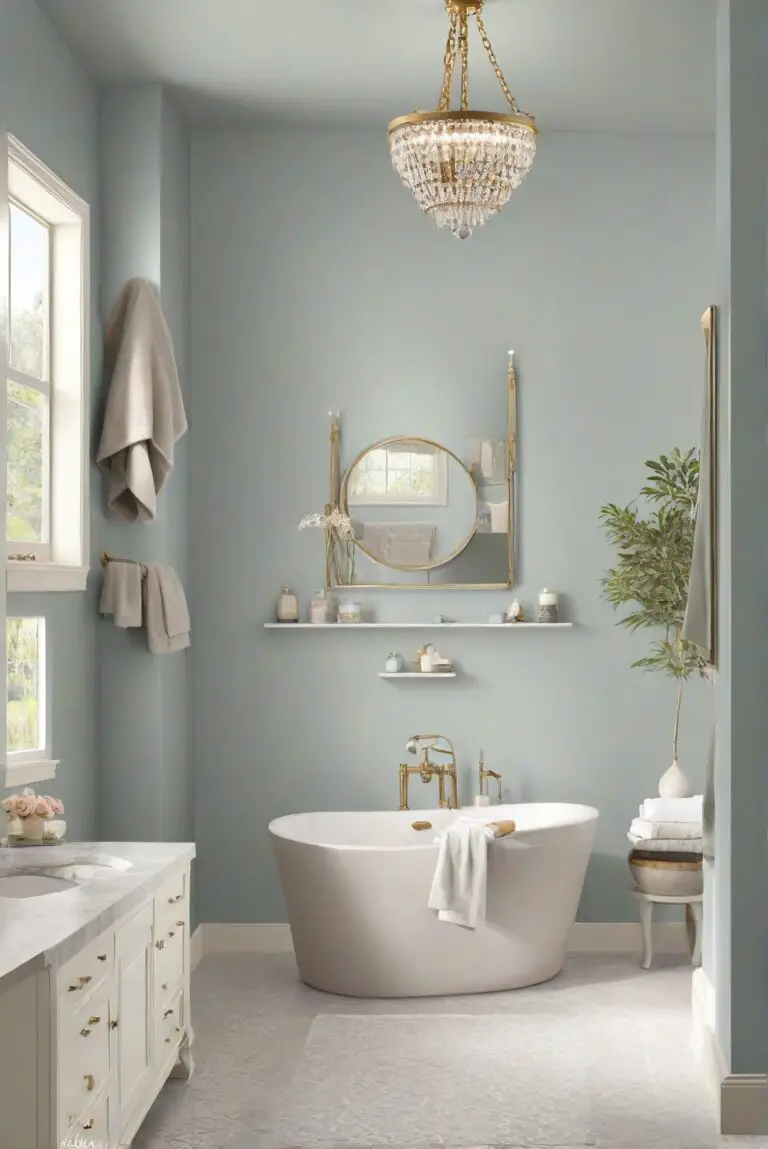Emberglow Escape: Warm Serenity for Your Bathroom (SW 6627)