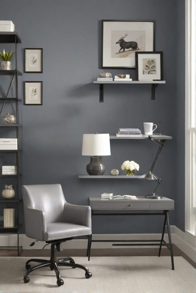 Grizzle Gray (SW 7068): Warmth and Comfort in Your Cozy Office ...