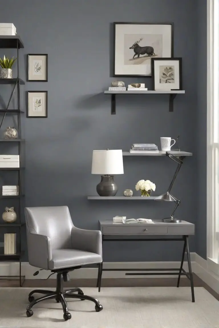 Grizzle Gray (SW 7068): Warmth and Comfort in Your Cozy Office