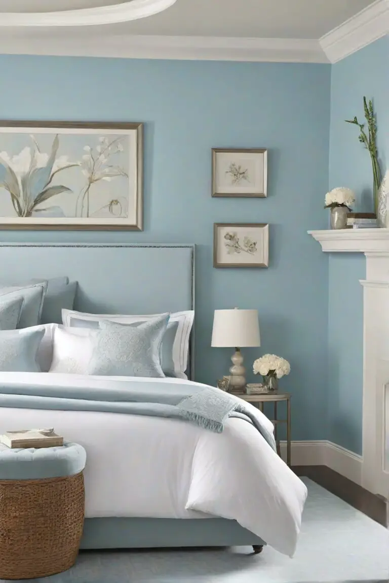 Halcyon Blue (SW 6219): Halcyon Depths Bringing Serenity to Your Bedroom!