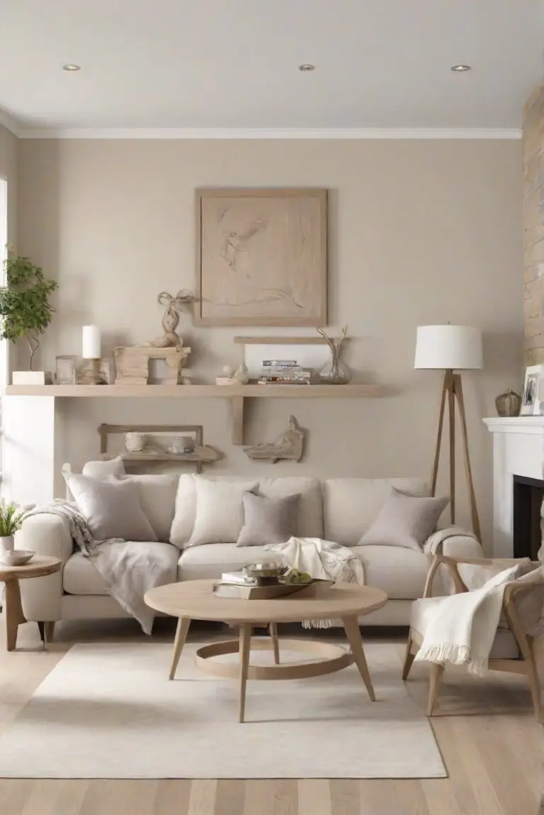 Pale Oak (OC-20) Living Room Sophistication: Top Hue 2024!