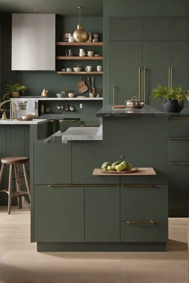 Pewter Green: Subtle Elegance – Enhance Your Kitchen with SW’s Refined Green?