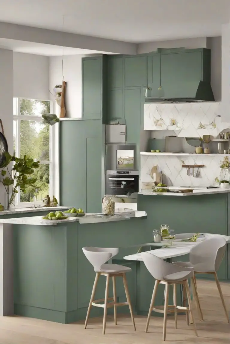 Rainwashed SW 6211: Coastal Breeze – Does Your Kitchen Yearn for SW’s Soft Seaside Shade?