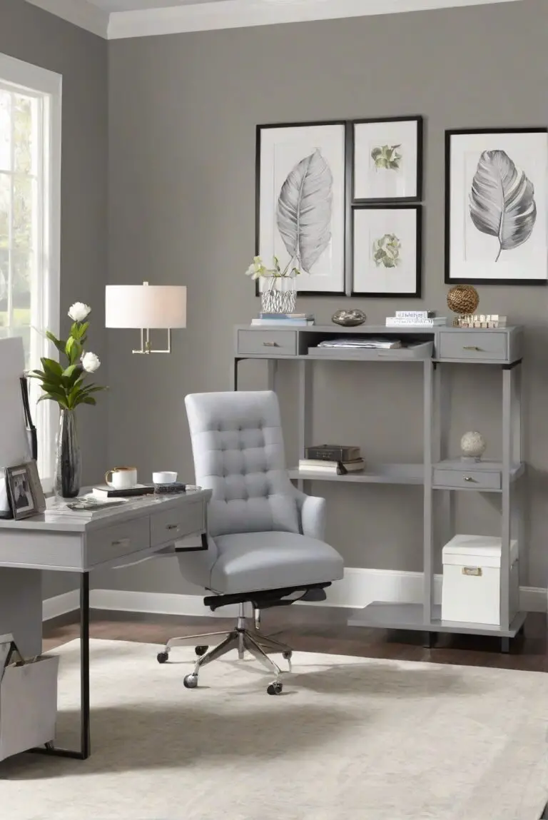 Repose Gray (SW 7015): Serene Simplicity for Your Productive Zone