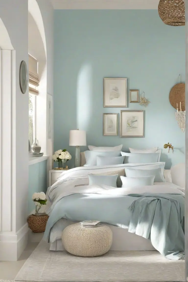 Serene Sea (SW 9038): Serene Blues Creating a Peaceful Escape in Your Retreat!