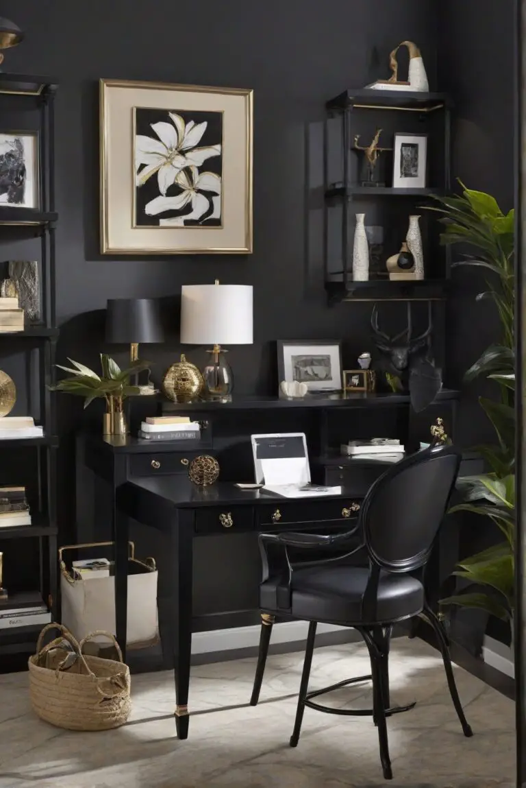 Tricorn Black (SW 6258): Timeless Sophistication for Your Office Walls