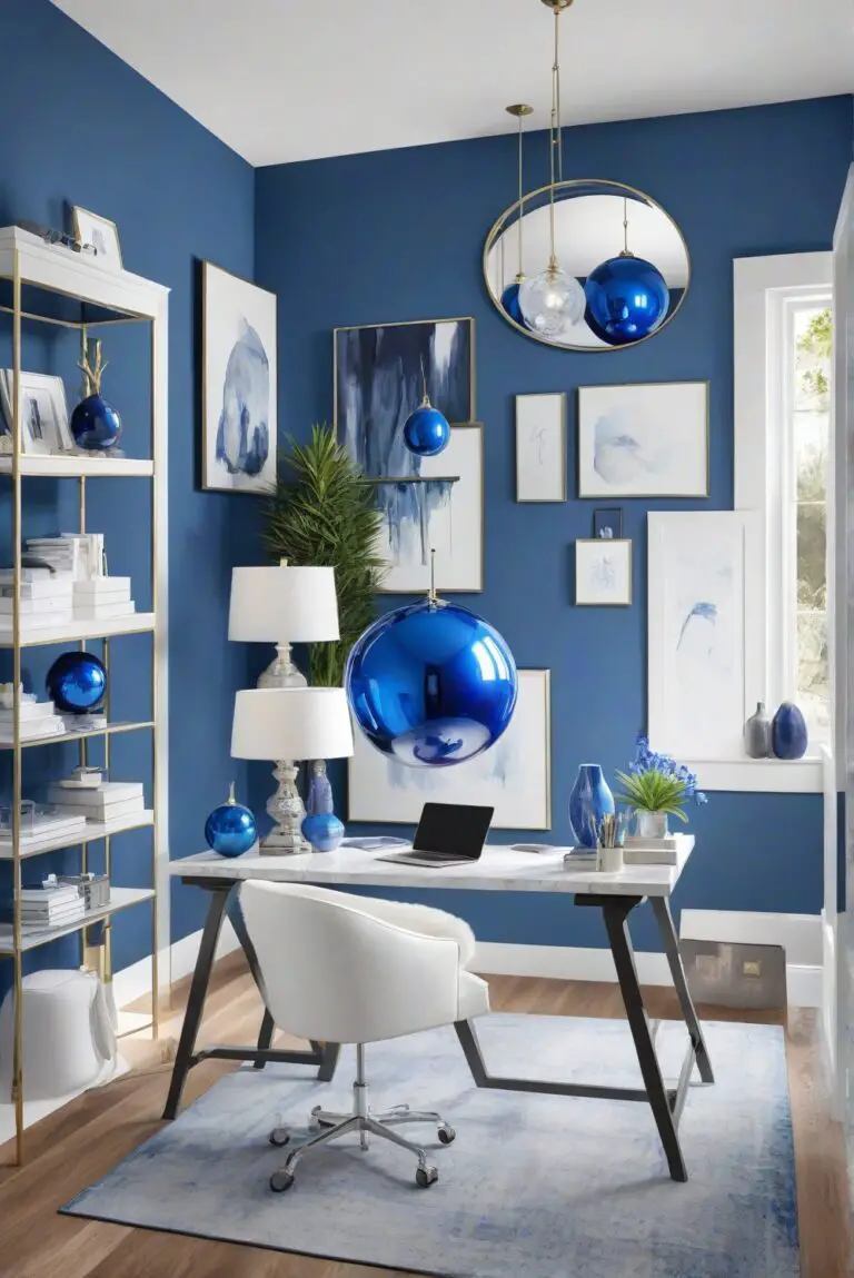 Blue Bauble (SW 9162): Jewel Toned – Best Wall Paint Color 2024 for Opulent Spaces