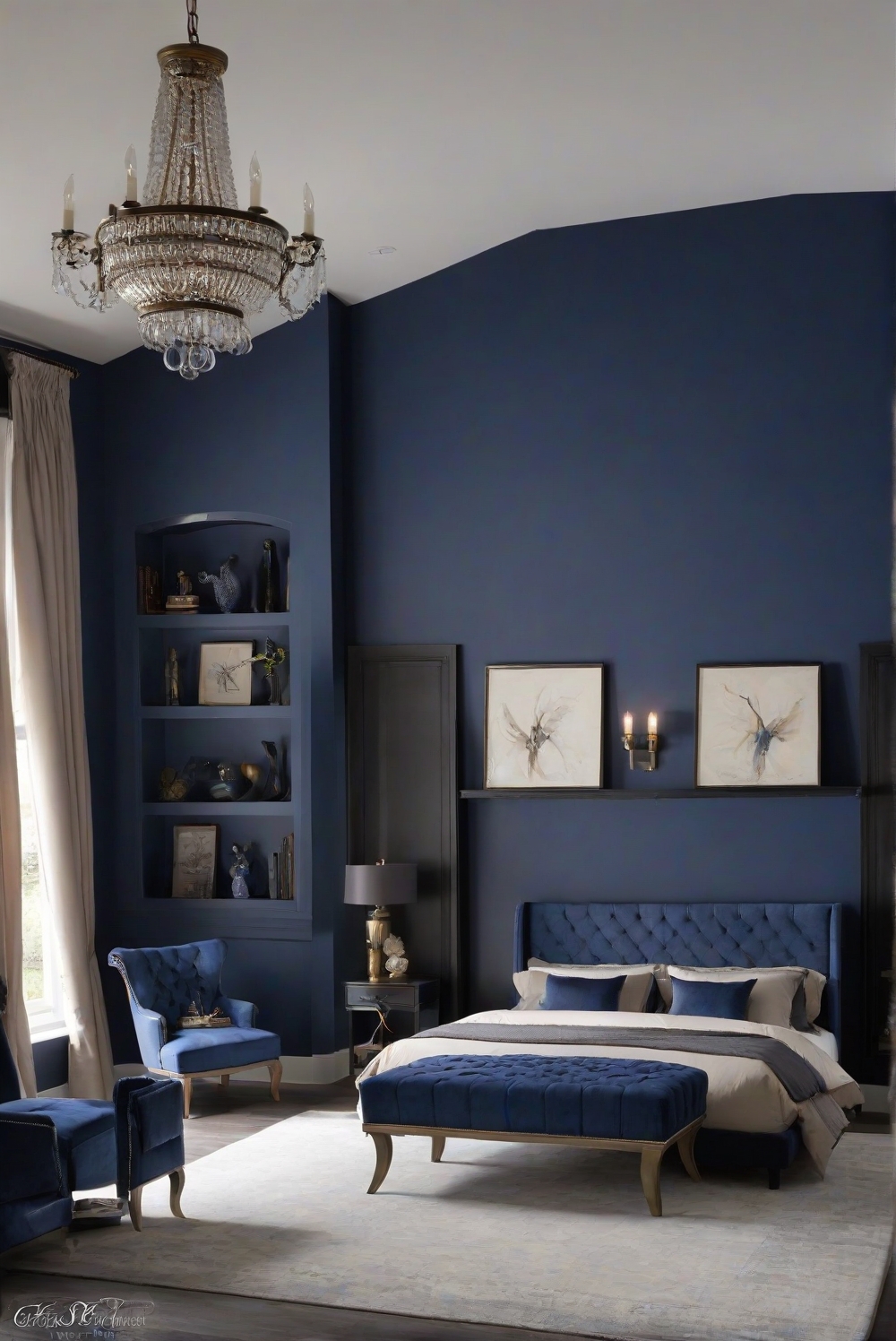blue suede shoes, classic blues, sophistication, retreat, home decorating, interior design, space planning
