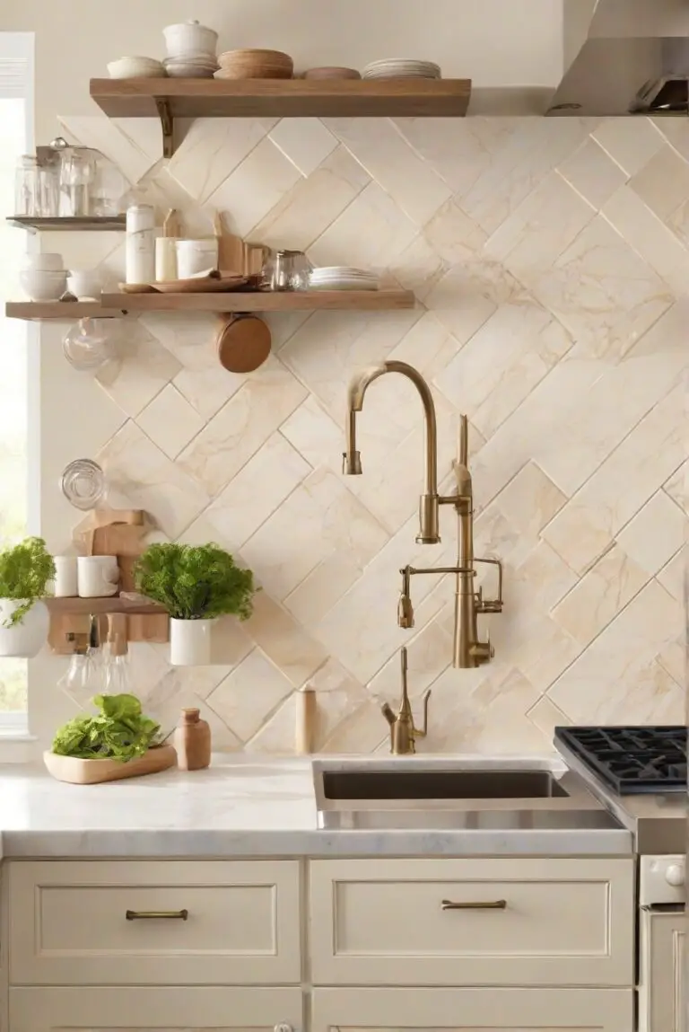 Brighten Your Kitchen with Light-Colored Backsplashes