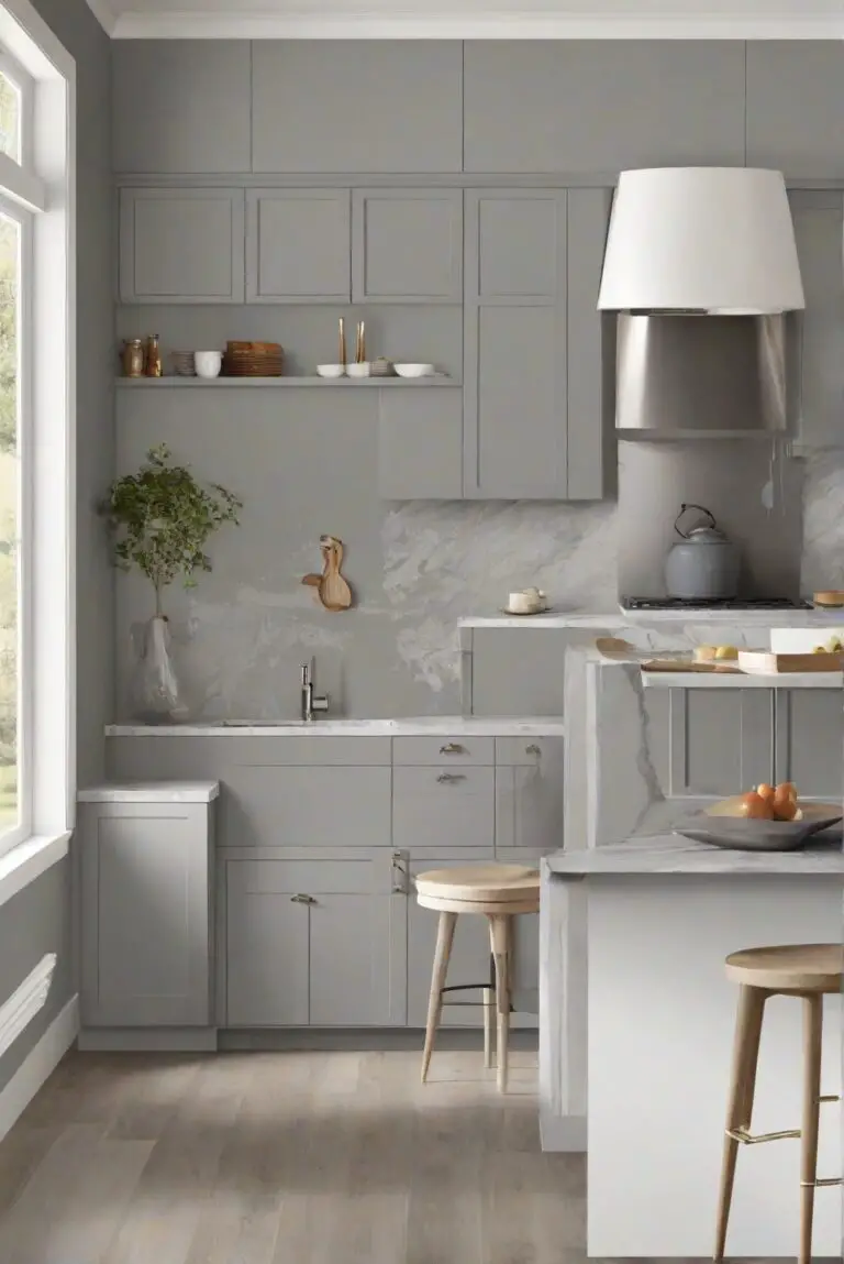 Contented SW 6191: Tranquil Tranquility – Calm Your Kitchen with SW’s Gentle Gray-Green?