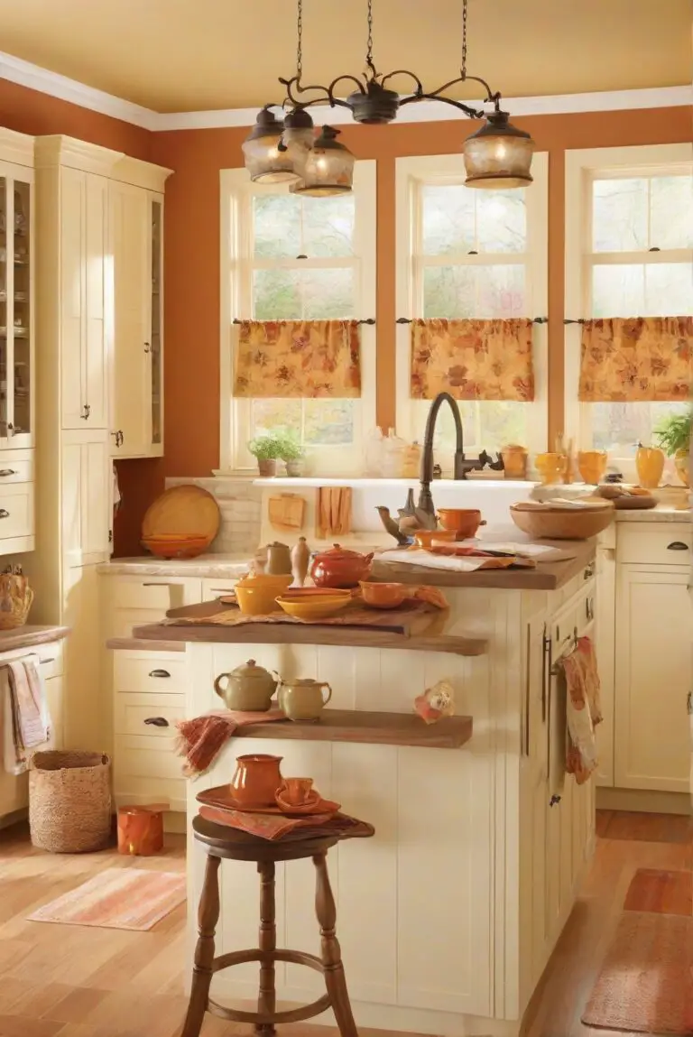 Creating a Cozy Kitchen with Warm Paint Colors
