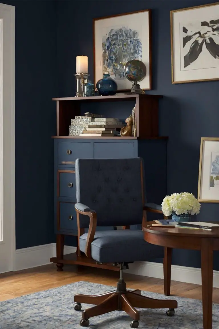 Dark Night (SW 6237): Midnight Reverie – Best Wall Paint Color 2024 for Starlit Nights