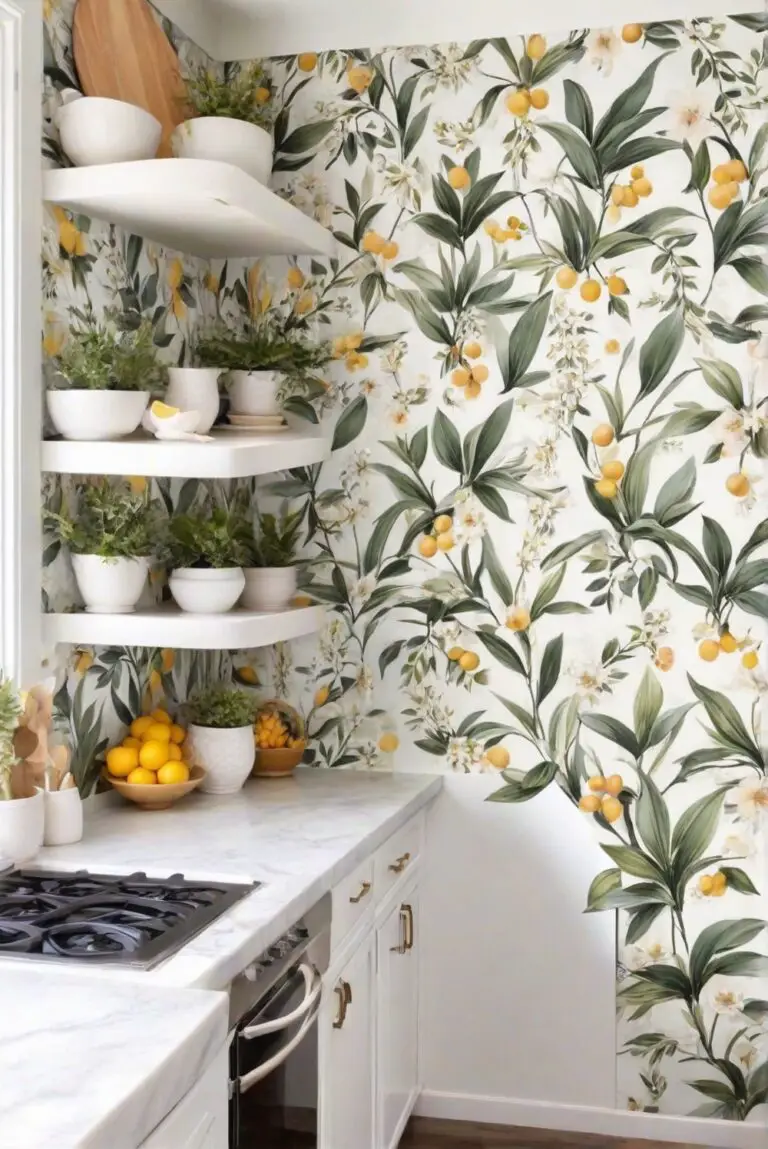 Easy Steps to Install Stick-On Wallpaper in Your Kitchen