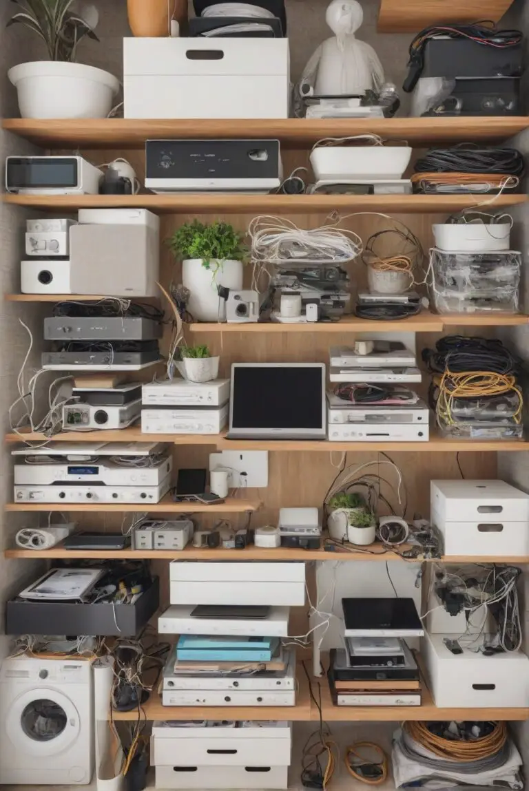 Electronics Decluttered: 9 Tips for Tidy Home Systems!