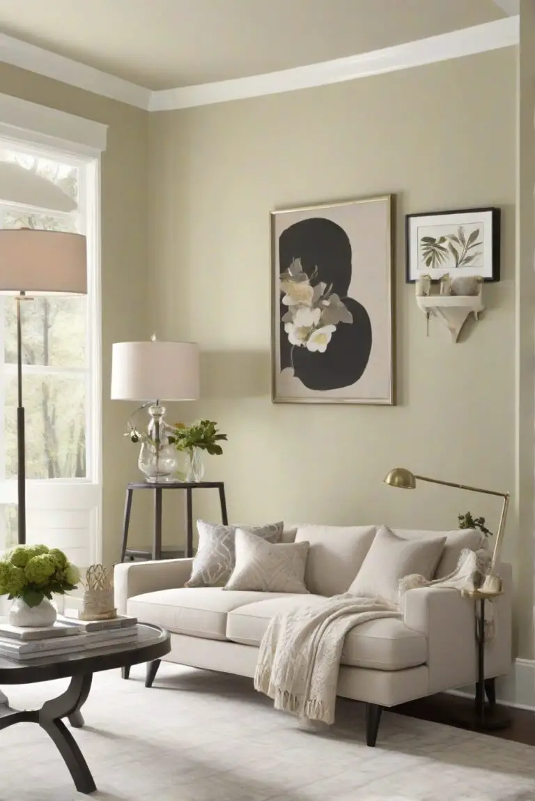 Filtered Shade (SW 6219) – Soft and Subtle: Best Wall Color 2024!