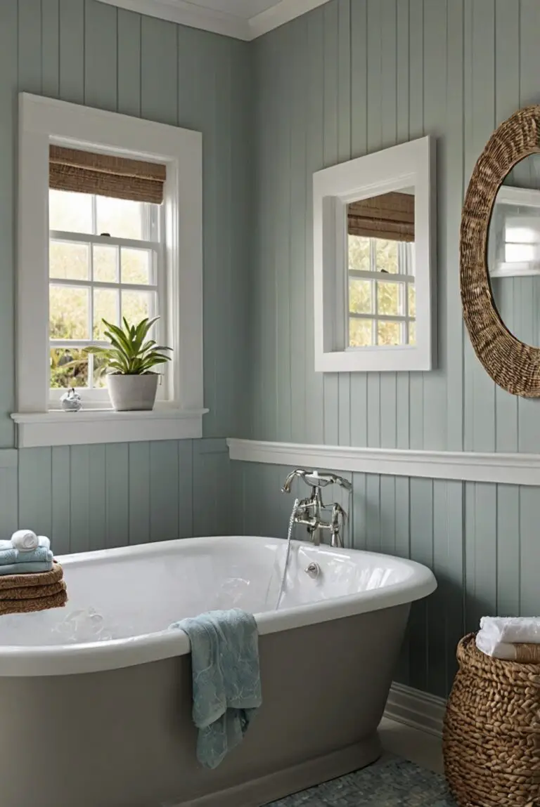 Filtered Shade (SW 6219): Subtle Grays Adding Depth and Sophistication to Your Bathroom!