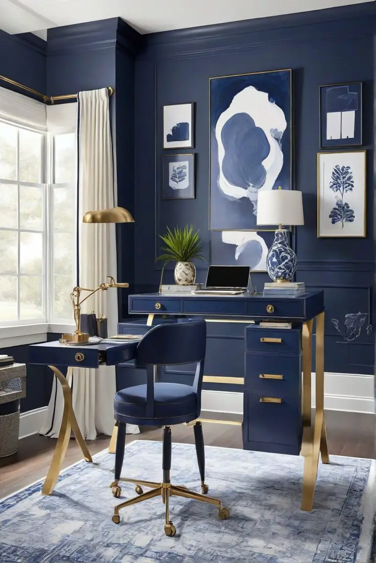 Hale Navy (HC-154): Rich Indigo – Best Wall Paint Color 2024 for Bold Statements