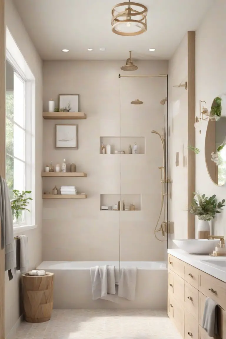 Pale Oak (OC-20): Soft and Subtle Serenity for Your Bathroom Retreat!