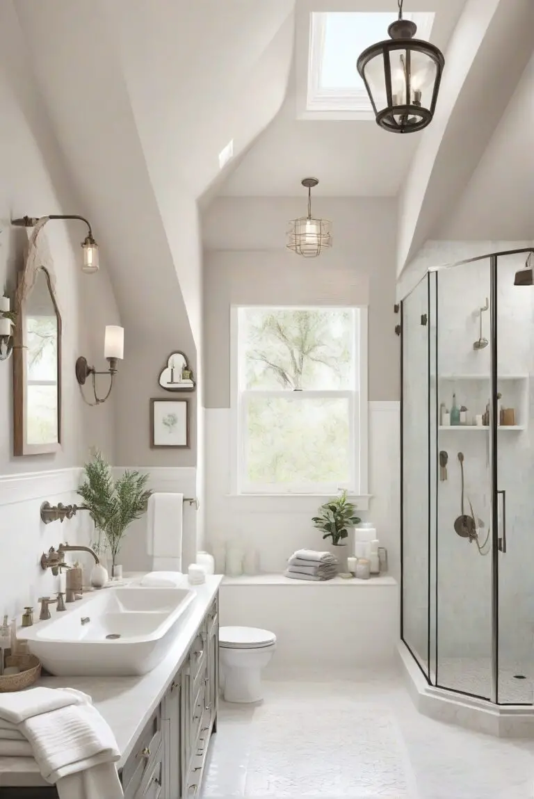 Passive (SW 7064): Peaceful Retreat Creating Tranquility in Your Bathroom!