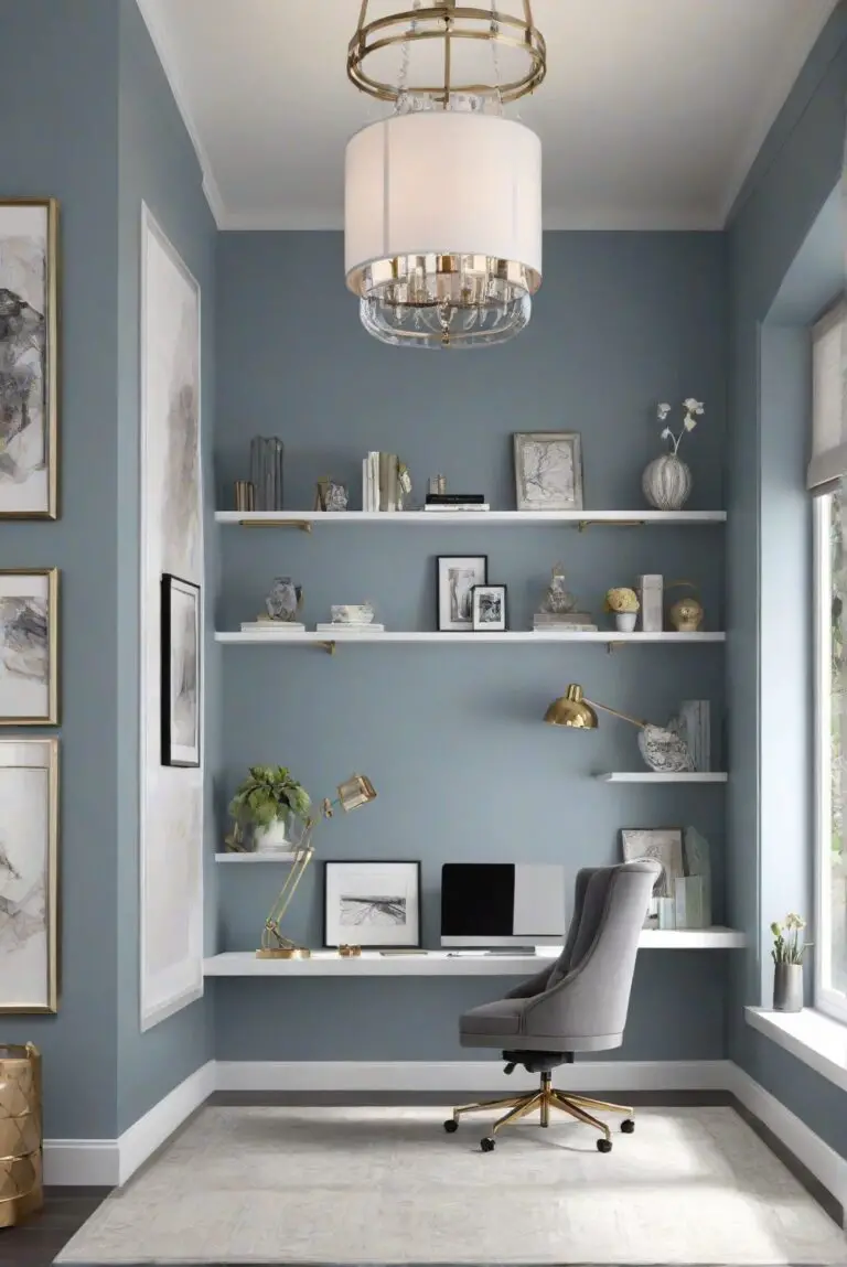 Rain (SW 6219): Tranquil Downpour – Top Paint 2024 for a Soothing Office