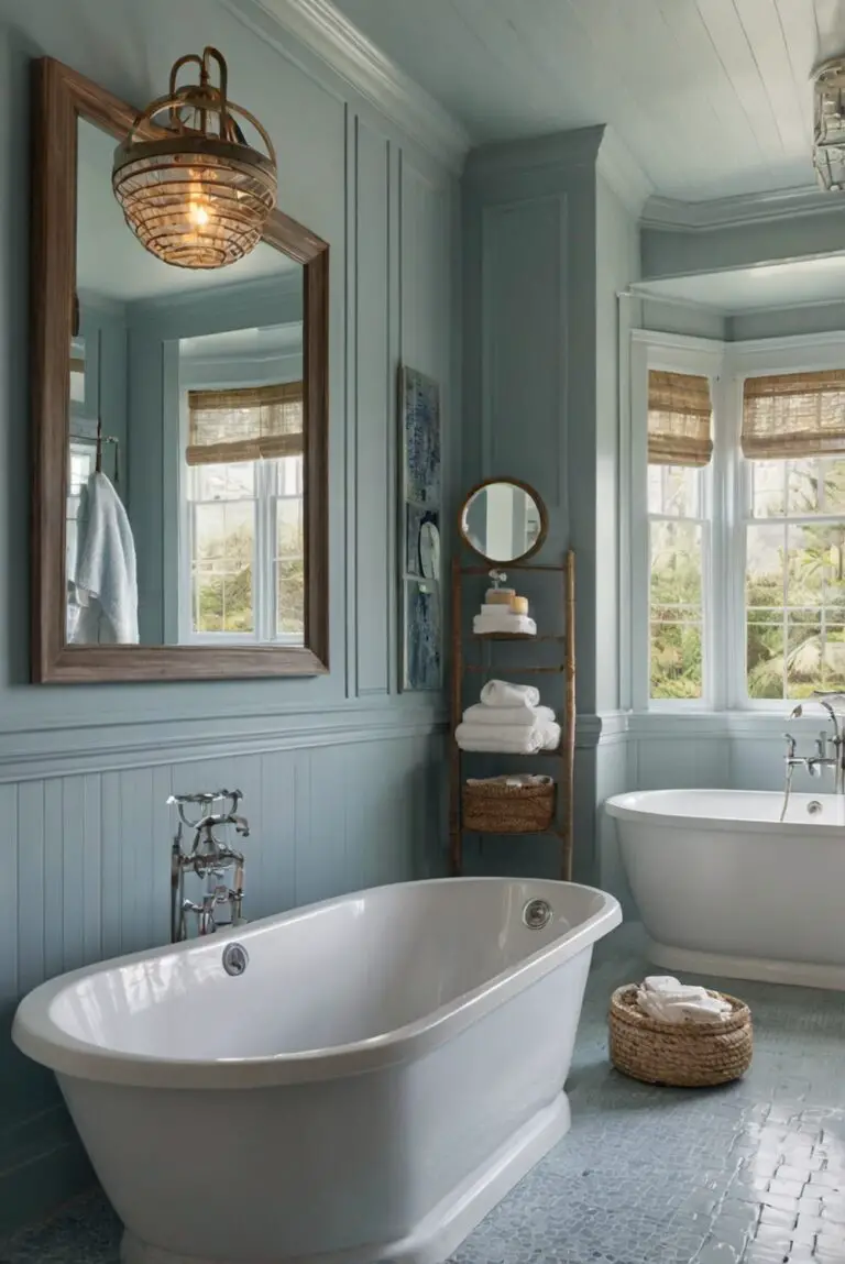 Serenity (2055-60): Calm and Tranquil Blues Setting the Mood in Your Bathroom!