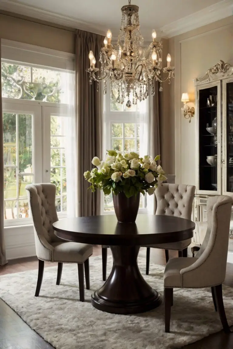 Table & Chairs Ensemble: Dining in Elegance and Comfort