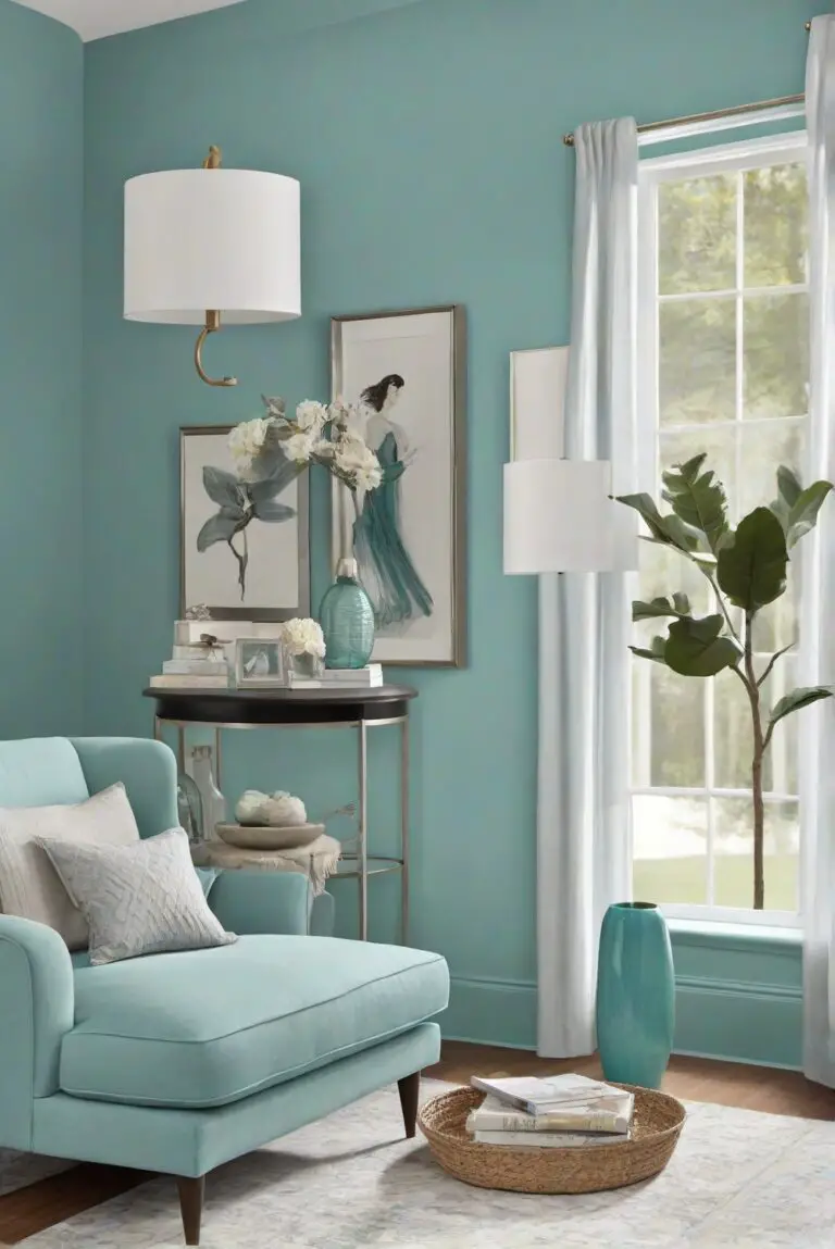 Tame Teal (SW 6757) – Calm and Serene: Top Paint Color 2024!