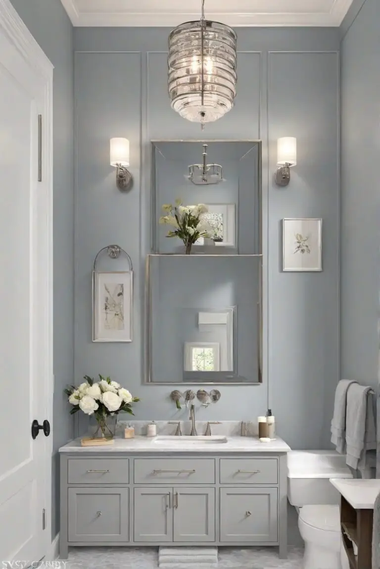 Urban Chic: SW Cityscape (SW 7067) Creates a Modern Sanctuary in Your Bathroom!