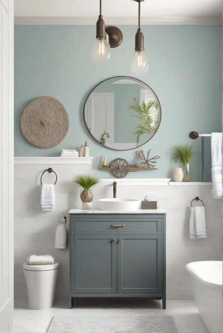 Urbane Bronze (SW 7048): Warmth and Depth in Your Coastal-Themed Bathroom!