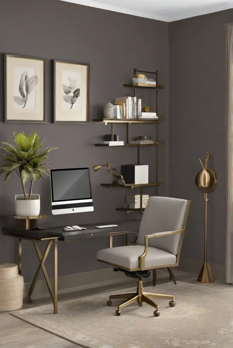 Urbane Bronze (SW 7048): Warmth and Depth in Your Stylish Workspace