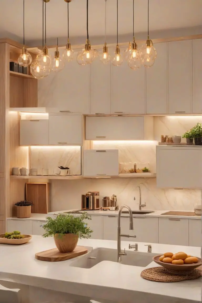 Warm Up Your Kitchen with Cozy Lighting Ideas