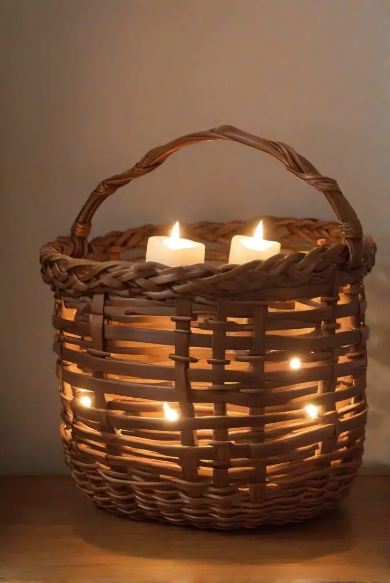 What Is the Best Lighting for a Wood Basket?
