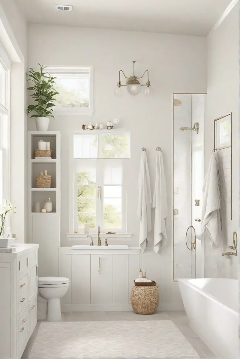 White Dove (OC-17): Brighten Your Bathroom with Freshness!