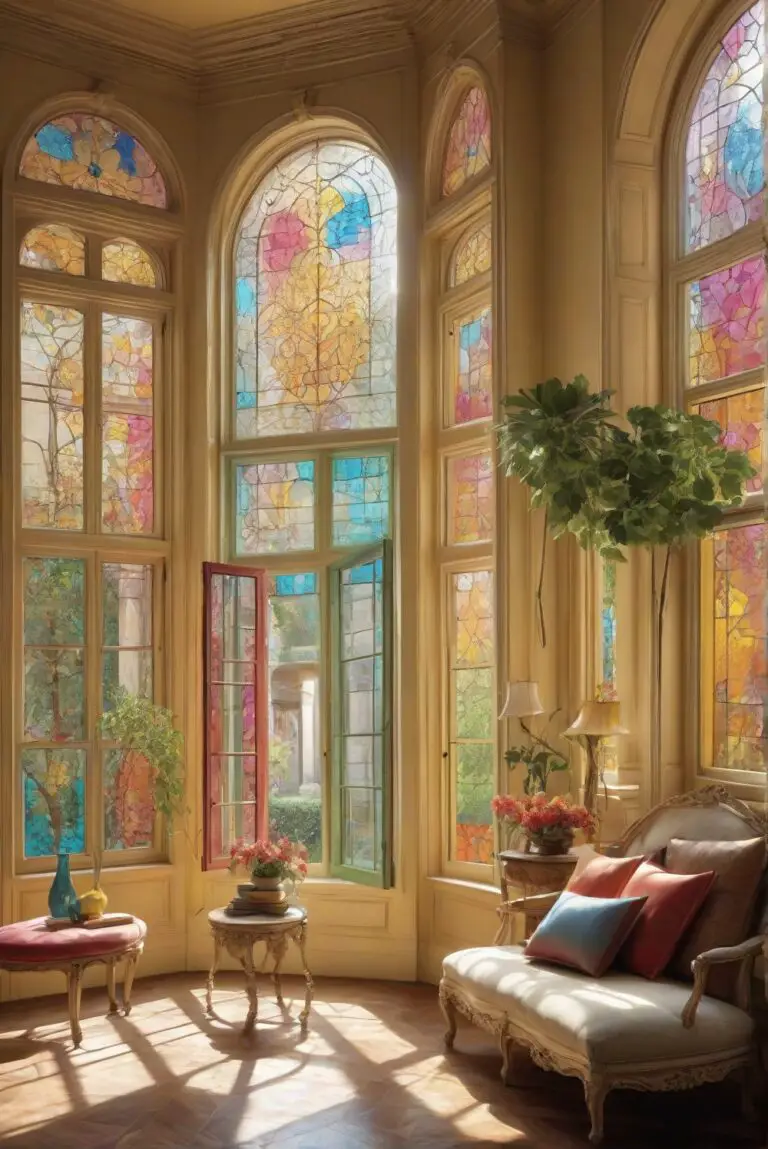 Window Color Magic: Frames of Light and Style for Your Views