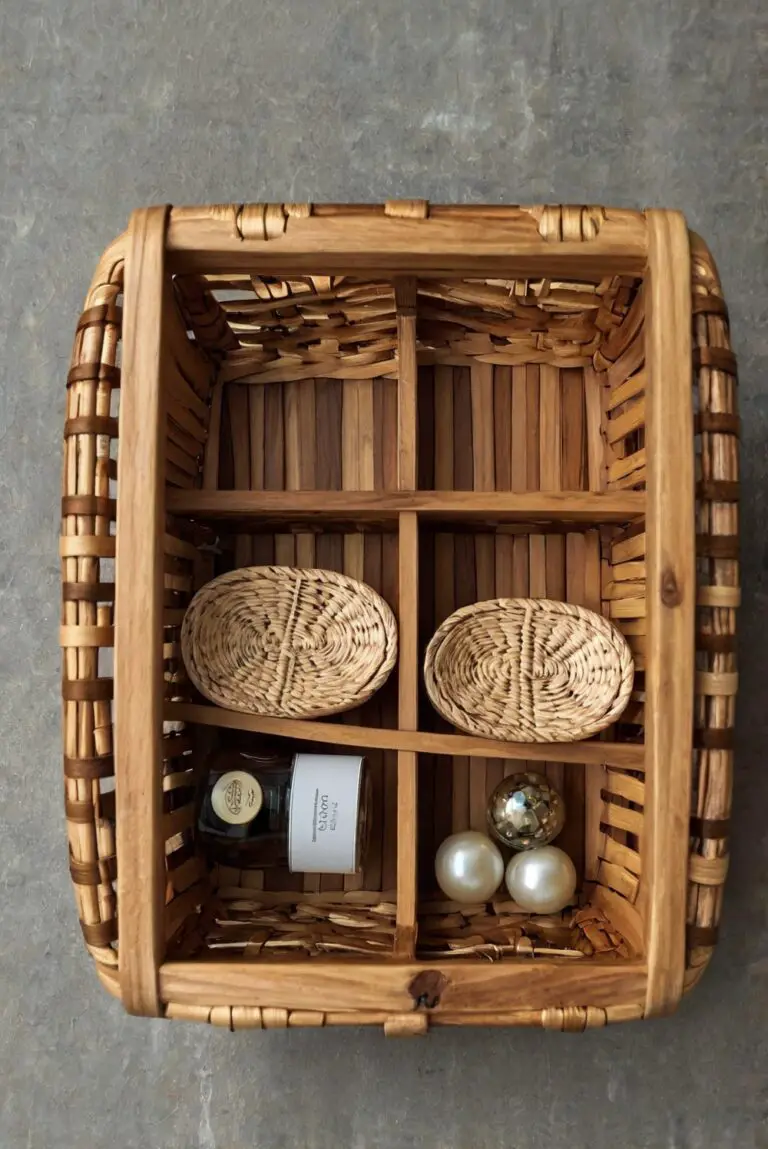Wooden Basket Charm: Functional and Stylish Storage Solutions