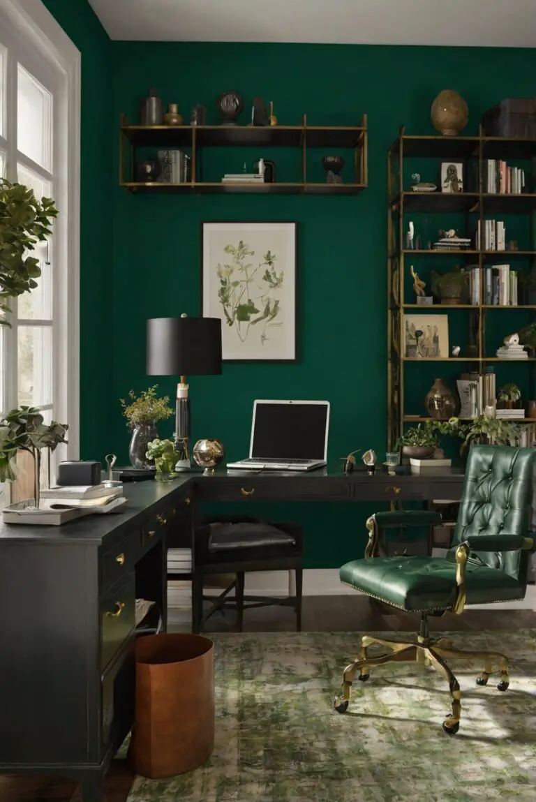 Allusive Green (SW 9030): Enigmatic Green Mystery – Best Wall Paint Color 2024 for Mysterious Charm