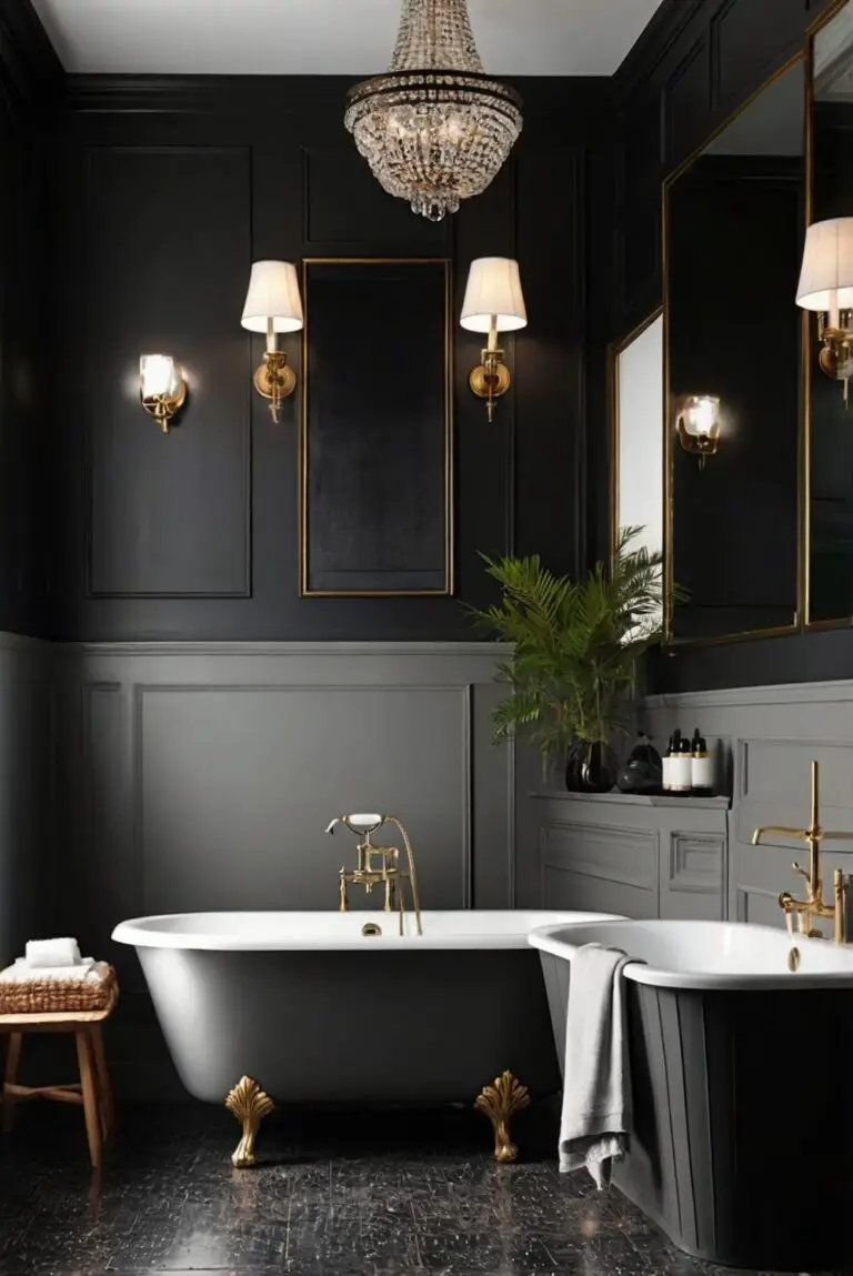 Black Pepper (2130-40): Make a Bold Statement with Moody Sophistication in Your Bathroom!