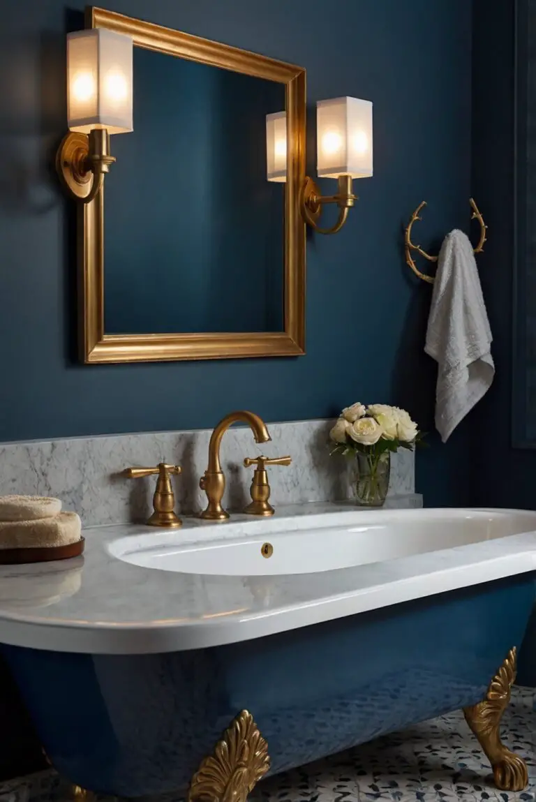 Blue Danube (2062-30): Flowing Blues Creating a Serene Mood in Your Bathroom!
