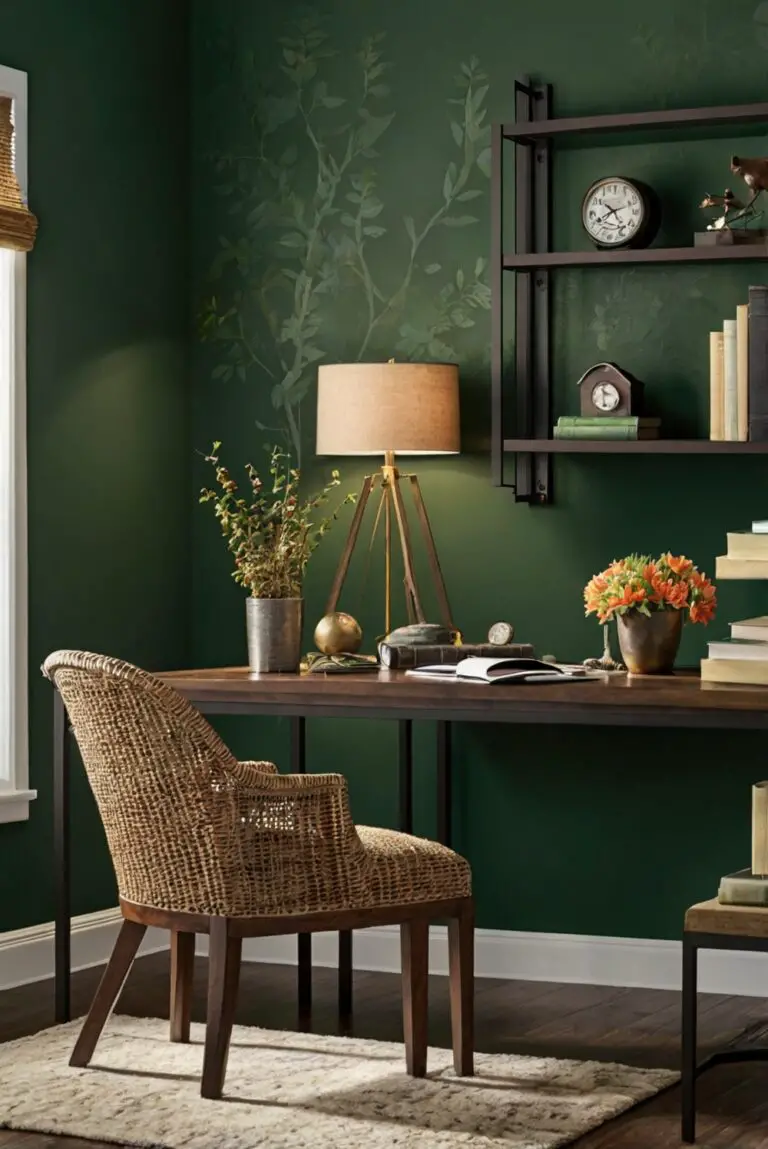 Forest Hills Green (BM 2137-20): Enchanted Woodland – Top Paint 2024 for Nature-inspired Offices