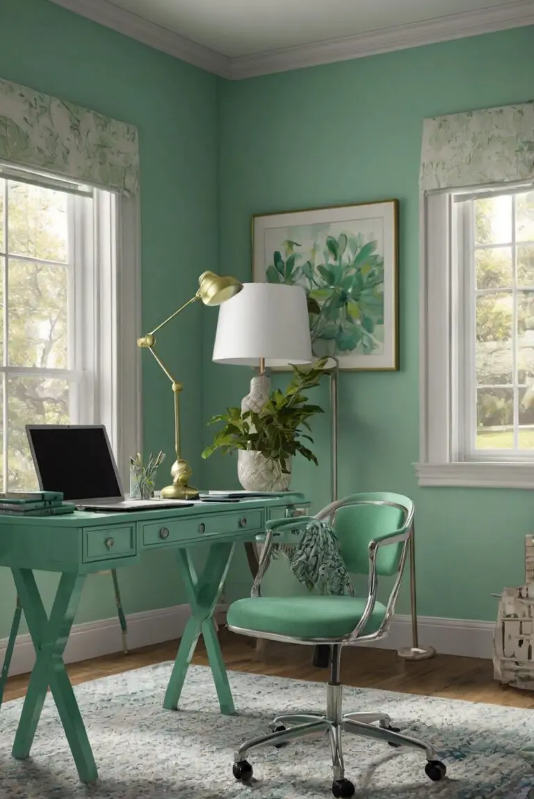 Minty Fresh (SW 6461): Minty Elegance – Best Color Combinations 2024 for Soft Greens