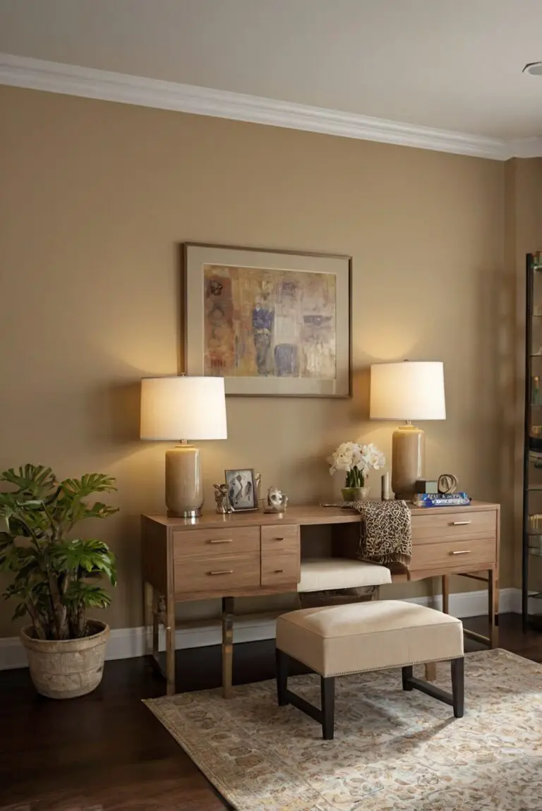 Softer Tan SW 6141: Subtle Tan – Best Wall Paint Color 2024 for Gentle Warmth