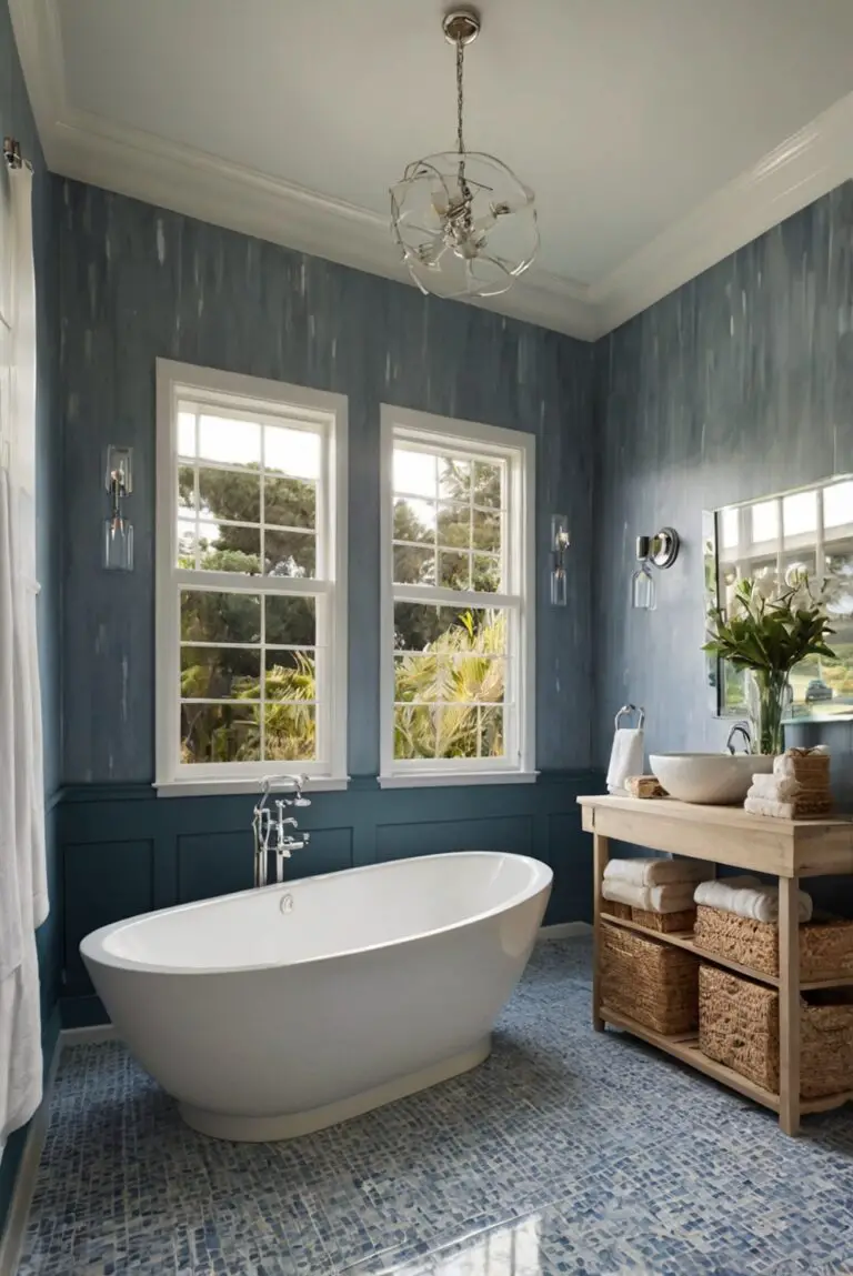 Summer Shower (2135-60): Refreshing Blues for a Cool and Inviting Bathroom Space!