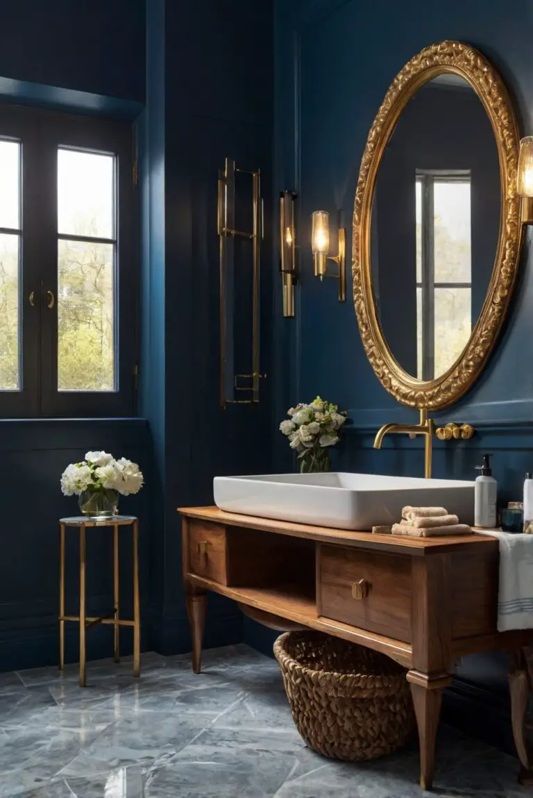 Van Deusen Blue (HC-156): Classic Blues Evoking Elegance in Your Bathroom Sanctuary!