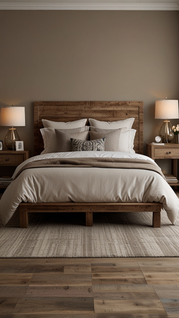 Smokey Taupe 983 ,new bed design, modern bed design, modern bedroom designs, modern wood bed 