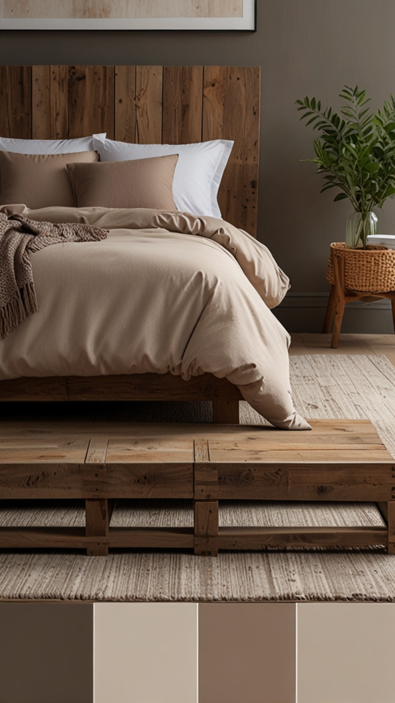 Smokey Taupe 983 ,new bed design, modern bed design, modern bedroom designs, modern wood bed 