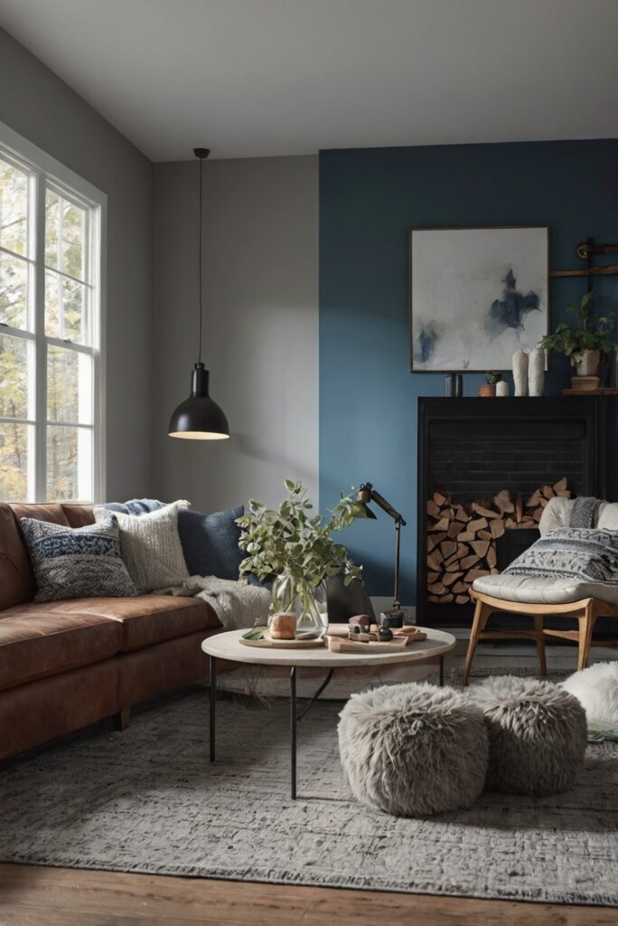 How to use ombre techniques to add visual interest to your living room ...